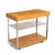 1970s Lane Olive Burl Bar Cart After Milo Baughman Roland Carter Mid Century For Sale - Image 5 of 18