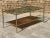 Brass and Leather Coffee Table from Maison Jansen For Sale - Image 6 of 13