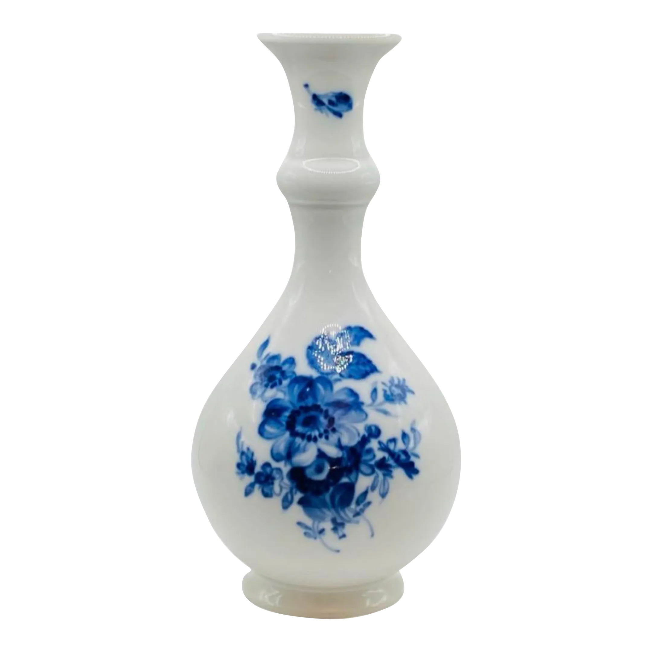 Meissen 磁器皿 青い花模様 約24cm x 13cm Royal Meissen ロイヤルマイセン 青い花柄 陶磁器皿 5枚セット