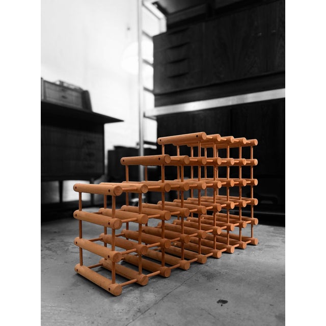 Mid 20th Century Danish Wine Rack by Richard Nissen for Nissen Langå, 1960s For Sale - Image 5 of 7