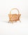 Bamboo and Rattan Magazine Rack, Scandinavia, 1960s For Sale - Image 4 of 10