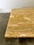 Vintage Square Caramel Travertine Coffee Table, 1980s For Sale - Image 13 of 14