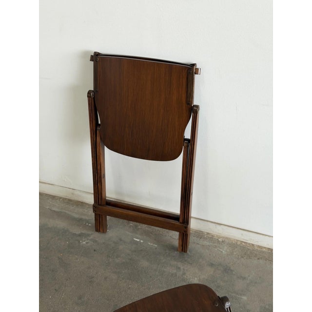American 1940s Folding Chairs by American Seating Company For Sale - Image 3 of 12