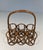 Wood Circa 1950 Rattan Bottle Holder, French Work For Sale - Image 7 of 12