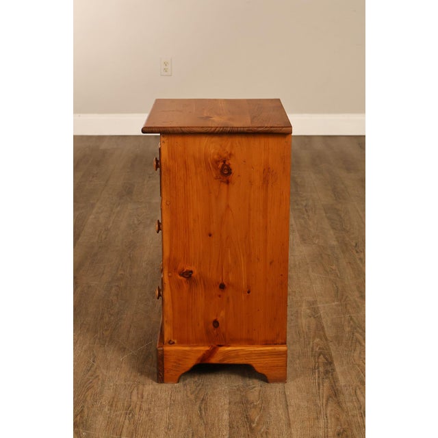 Rustic Pine Four-Drawer Nightstand For Sale - Image 17 of 18