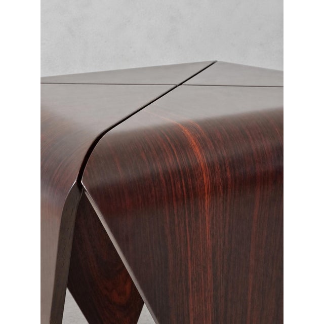 Rosewood Side Table by Jorge Zalszupin For Sale - Image 6 of 13