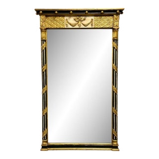 Hollywood Regency Giltwood Mirror, Wall / Console Mirror, Made in Italy For Sale