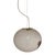 Contemporary Murano Style Clear With Murrise Multicolors Pendant Italian For Sale