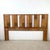 Vintage Mid-Century Modern Walnut Queen Headboard With Architectural Slat Design For Sale - Image 13 of 15