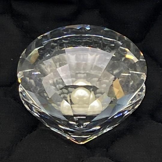 Swarovski Crystal Oyster Shell With Pearl Figurine (#014389 Original Box, Certificate of Authenticity) For Sale In Philadelphia - Image 6 of 17