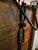 Wood Rare Antique German Wood Wine Crate W Lid, 19th Century, Industrial Metal Straps For Sale - Image 7 of 18