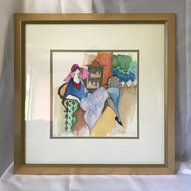 Itzchak Tarkay Lithograph, Printer's Proof For Sale - Image 11 of 11