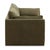 Contemporary Modern Olive Luxe Sofa For Sale - Image 3 of 6