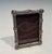 Small silver-plated bronze frame by Maison Baguès For Sale - Image 12 of 12