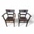 Brown Dining Chairs from Twente, 1930s, Set of 2 For Sale - Image 8 of 17