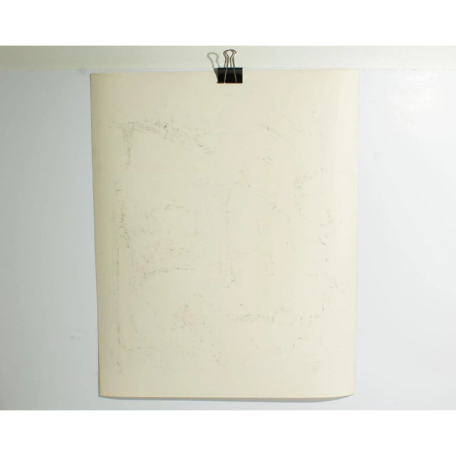 Postmodern 1980s Abstract Mixed Media Painting by Harry Hilson For Sale - Image 3 of 7