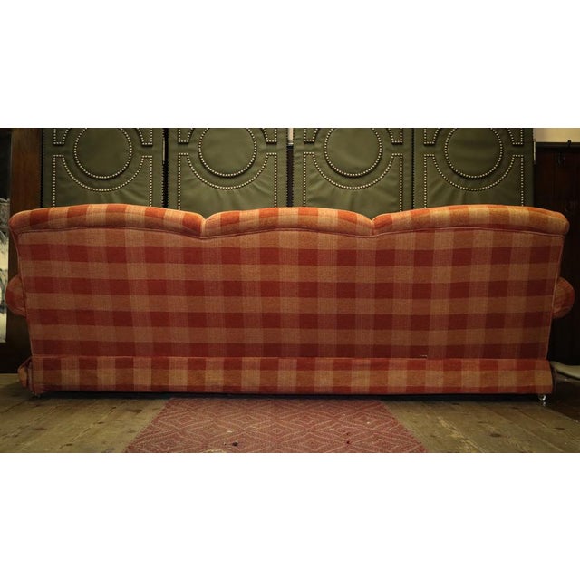 Early 21st Century Large Gingham Three-Seater Sofa by George Smith, 2010s For Sale - Image 5 of 18