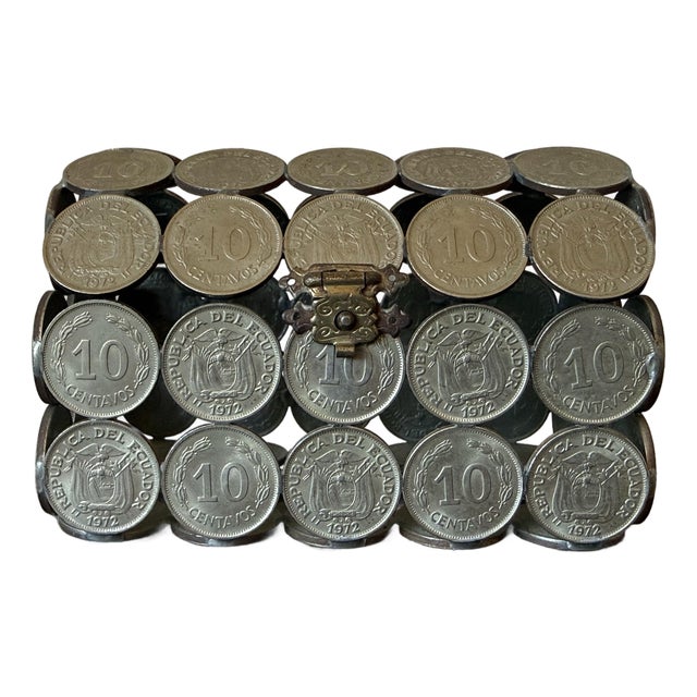 Mid 20th Century Peruvian Folk Art Coin Box For Sale