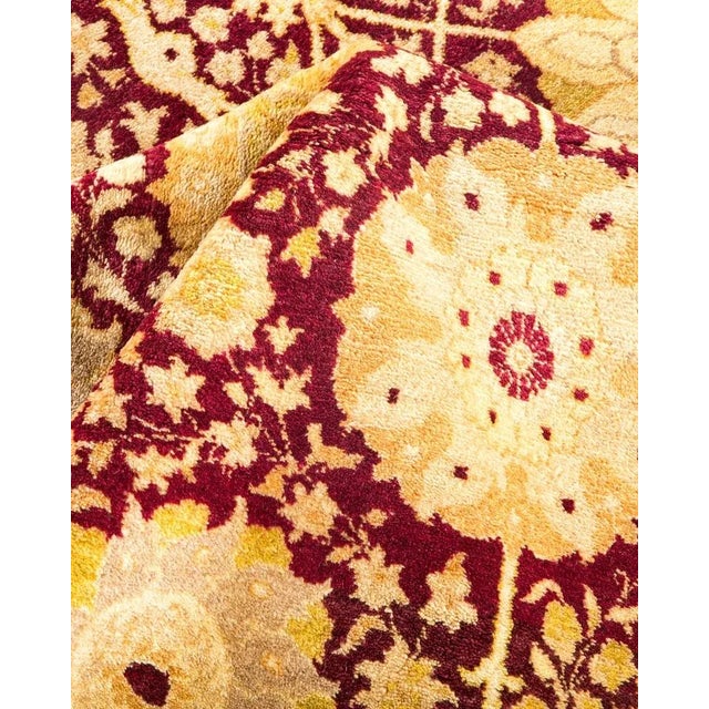 Textile Mogul, One-of-a-Kind Hand-Knotted Area Rug in Red, 5' 10" x 9' 4" For Sale - Image 7 of 8