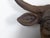 Metal English 1930s-1940s Cast Iron Bull Wall Hanging Sculpture with Rusty Patina For Sale - Image 7 of 11