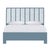 Liam Standard Bed King - Regatta Blue For Sale - Image 12 of 12