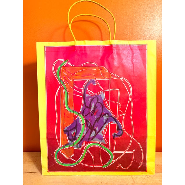Contemporary 1984 Frank Stella Walker Art Center Exhibition Bag for Dayton's For Sale - Image 3 of 18