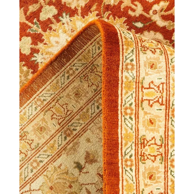 Mogul, One-of-a-Kind Hand-Knotted Area Rug in Orange, 8' 0" x 10' 0" For Sale In New York - Image 6 of 8