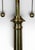 Pair of Vintage Neoclassical Black Brass and Marble Pedestal Table Lamps Attributed to Stiffel For Sale In Portland, ME - Image 6 of 15