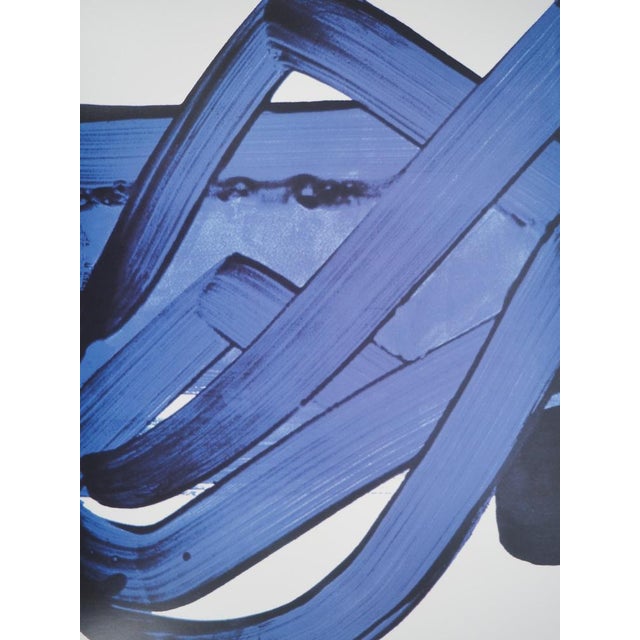 Sérigraphie N°18 Poster after Pierre Soulages For Sale - Image 4 of 9