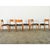 Mid-Century Modern Italian Mid-Century Leather and Beech Dining Chairs - Set of Six For Sale - Image 3 of 12