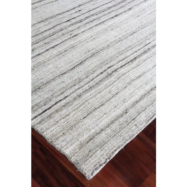 Textile Exquisite Rugs Northampton Hand Loom Wool Beige & Light Gray - 6'x9' For Sale - Image 7 of 8