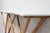 Large Console Table with Double X-Shaped Carrara Marble Top from Studio B.B.P.R, 1950s For Sale - Image 9 of 11
