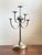 Sculptural Metal 5-Arm Candelabra by Attila Demcsik, Hungary, 1980 For Sale - Image 6 of 11