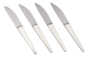 Caravel Dinner Knives by Henning Koppel for Georg Jensen, 1940s, Set of 4