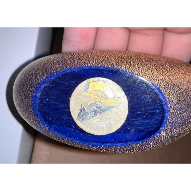 1940s Dino Martens for Vetreria Aureliano Toso, Golden Dove a Pair, Murano, Italy For Sale In New York - Image 6 of 6