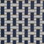 Harlequin Saki Fabric in Indigo/Ochre - a Sample For Sale