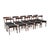 Vintage Danish Dining Chairs by Ole Wanscher, 1960, Set of 10 For Sale - Image 11 of 11