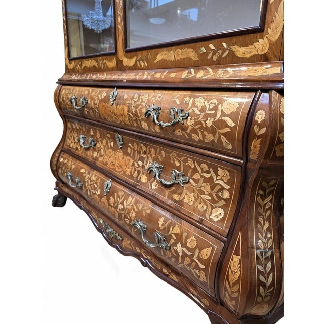 Antique Dutch Display Cabinet, 1800s For Sale - Image 5 of 12