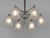 Metal French Art Deco Chandelier by Degue 1930 France For Sale - Image 7 of 12
