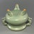 Ceramic Vintage Chinese Longquan Celadon Porcelain Incense Burner | One of a Kind, Dragon‑Shaped Handles For Sale - Image 7 of 7