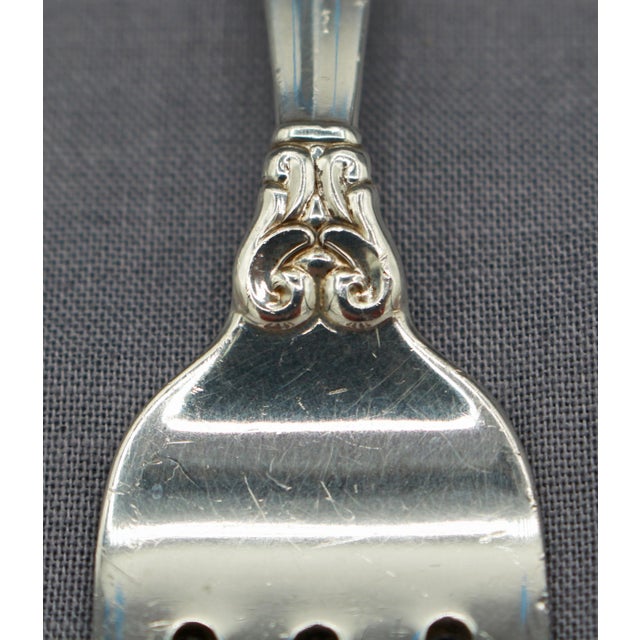 Mid-20th Century Sterling Silver Baby Set “Royal Danish” by International For Sale - Image 9 of 9