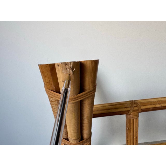 Vintage Coastal Boho McGuire Style Rattan Dining Table Base – No Glass Top For Sale - Image 10 of 11