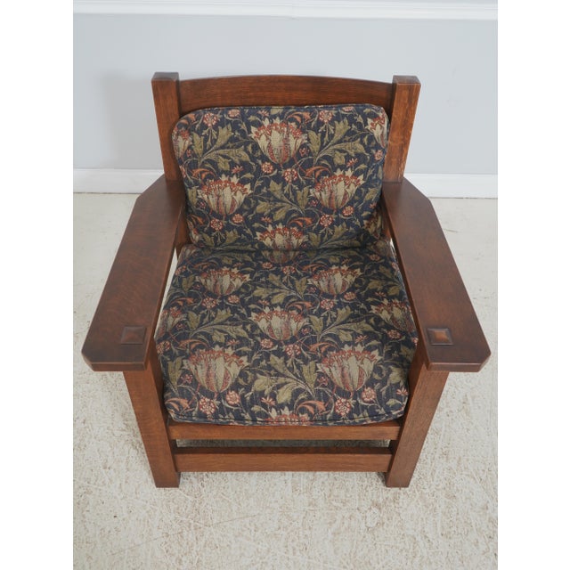 Age: C.2002 Details: Finish no.32 Eastwood Collectin High Quality Construction Large Impressive Chair Arts & Crafts Style...
