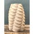 Glass Vintage Sculptural Ceramic Vase With Crystal Points For Sale - Image 7 of 12