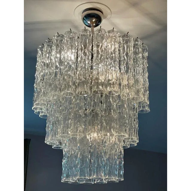 Murano Glass Tribe Chandelier For Sale - Image 17 of 18