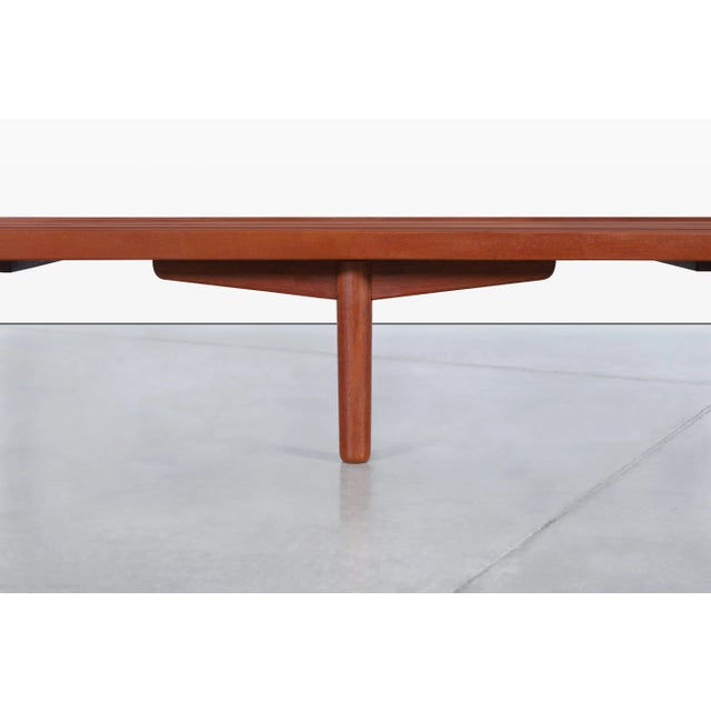 Norwegian Teak Modular Bench/Coffee Table by Gerhard Berg for Westnofa For Sale In Los Angeles - Image 6 of 12