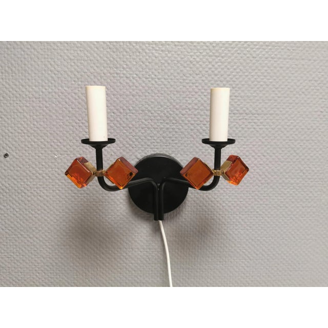 Vintage Wall Lamp by Svend Aage Holm Sørensen for Holm Sørensen & Co, 1950s For Sale - Image 11 of 11