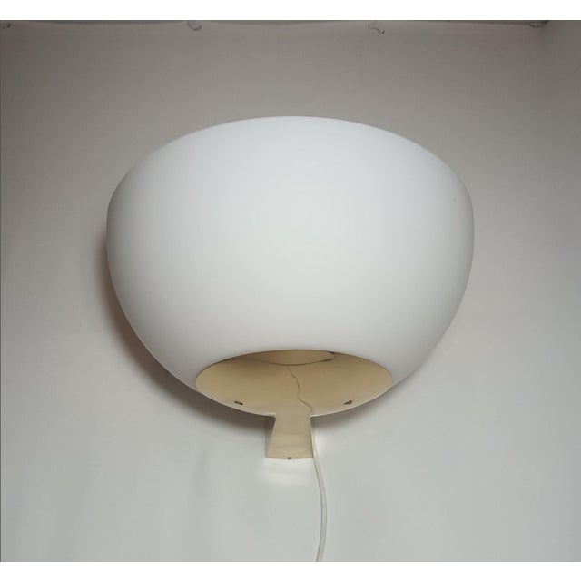 Opaline Glass Sconce from Glashütte Limburg, 1970s For Sale - Image 6 of 12