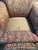 Vintage Floral Tufted Rocking Chair & Matching Ottoman With Nailhead Trim For Sale - Image 11 of 12