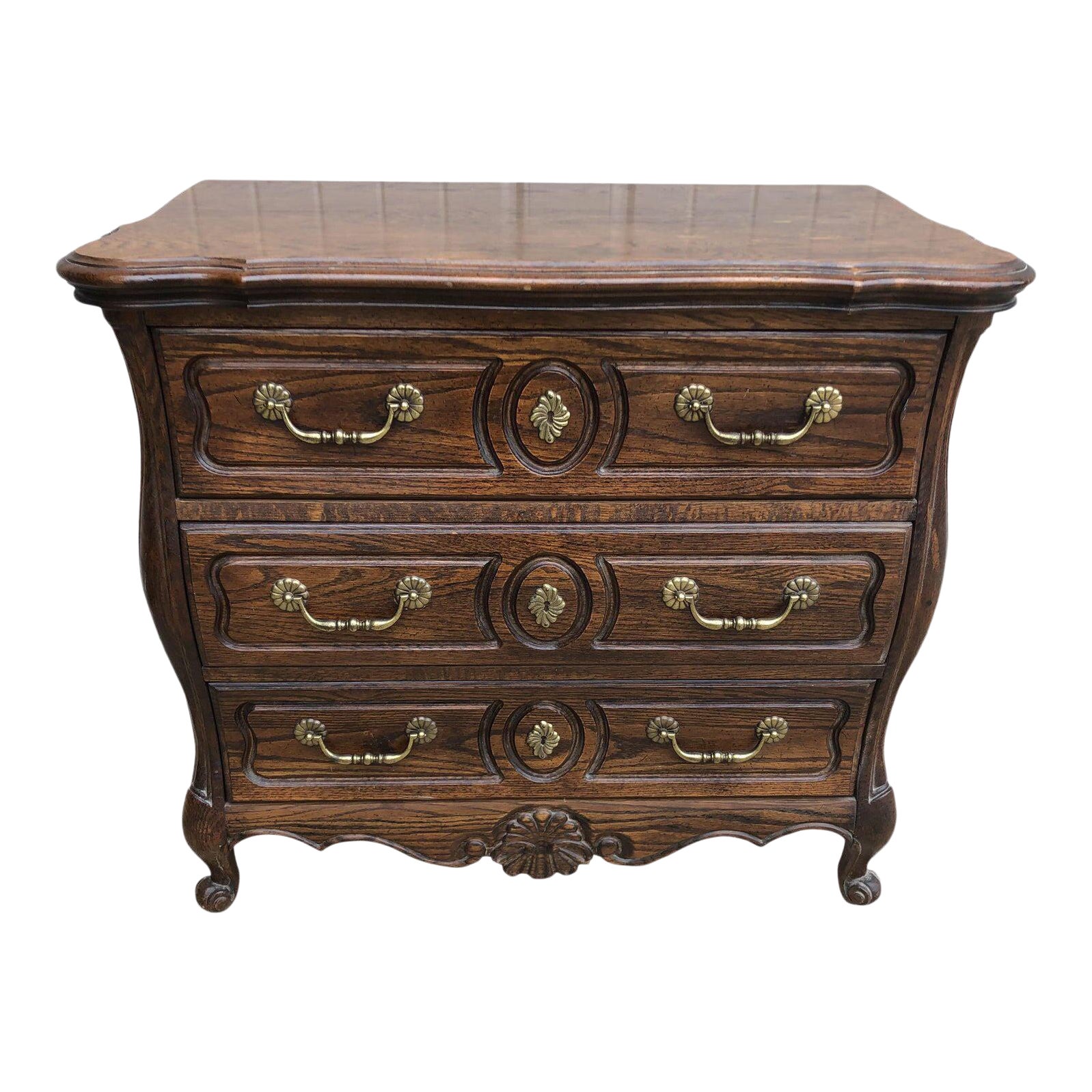 Vintage Louis Xv Hickory Furniture Chest Of Drawers Chairish